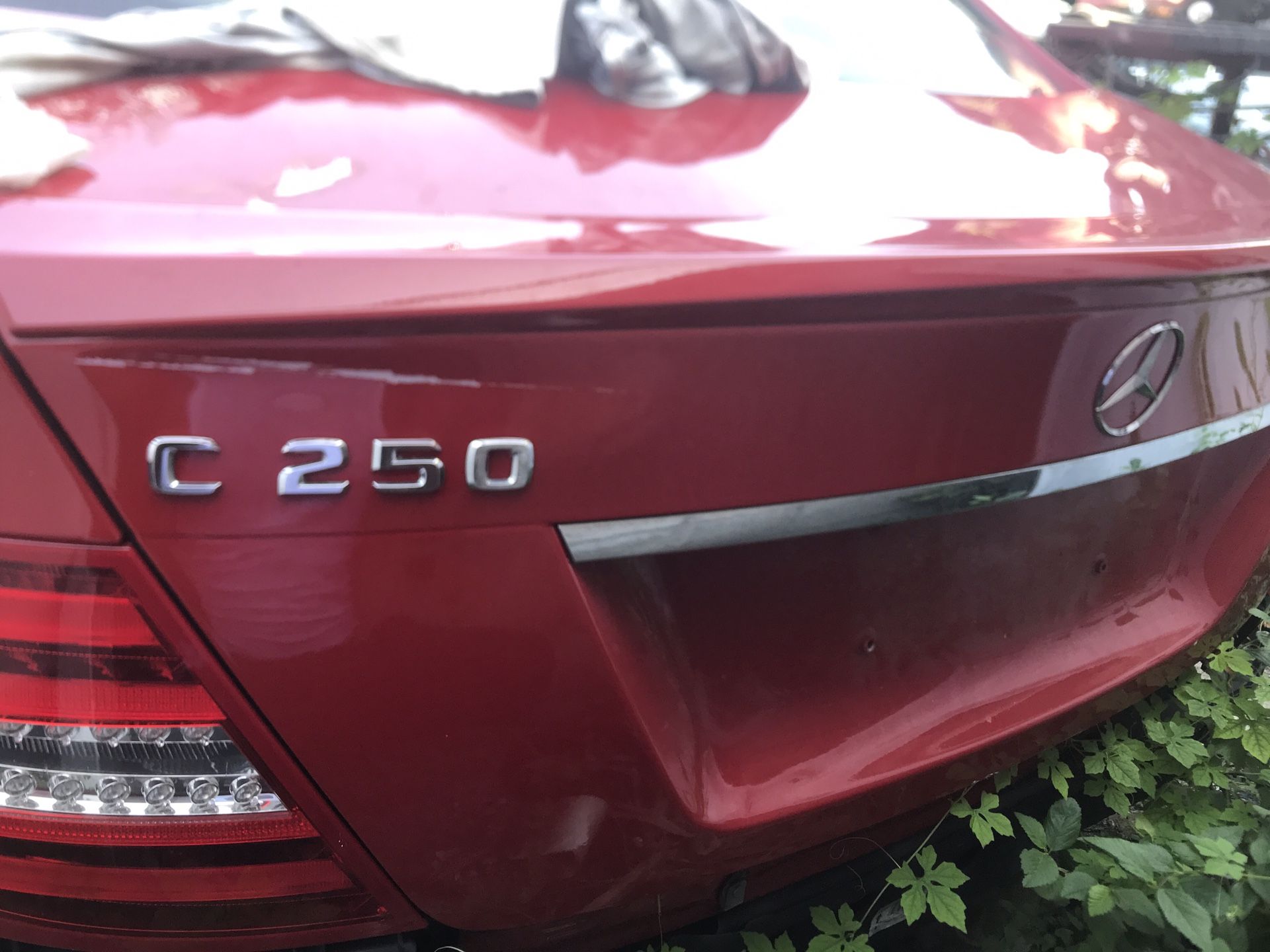 2014 c250 Mercedes part out