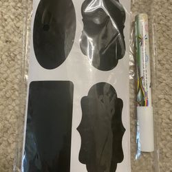 Reusable Labels For Jars And Bottles With Washable Markers 