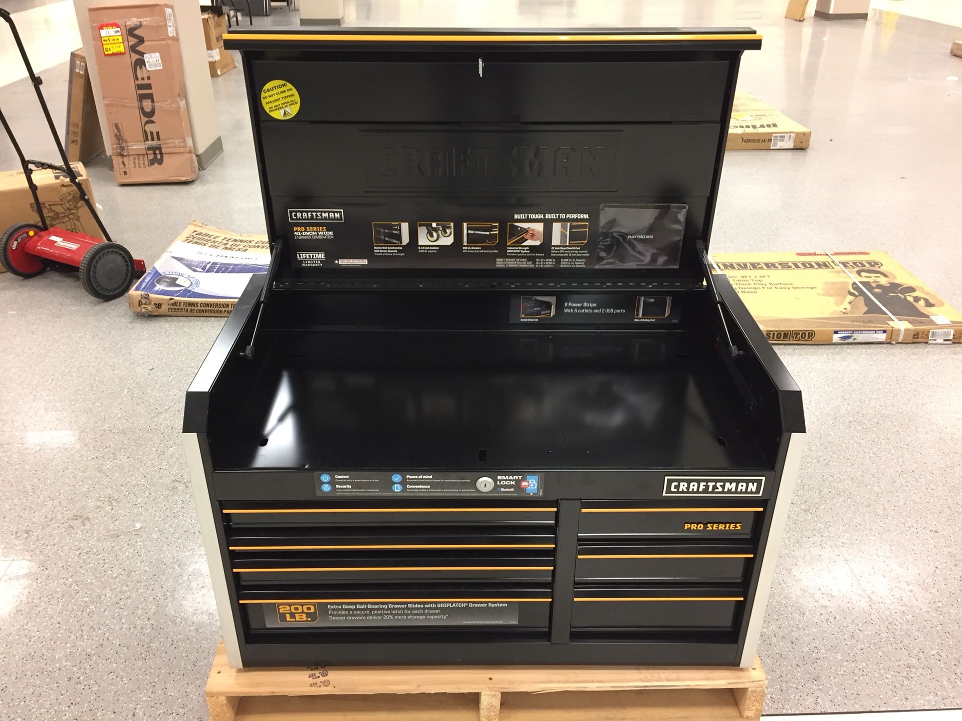 Tool chest box craftsman pro series top chest for Sale in Philadelphia