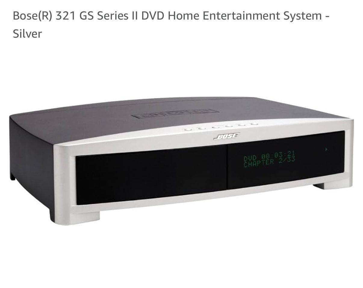 Bose 3 2 1 Series ll Plus Extra Acustimass 5 Series LOL Speaker System