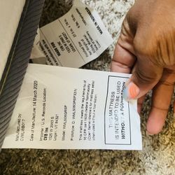 Twin mattresses two for sale great for bunk beds