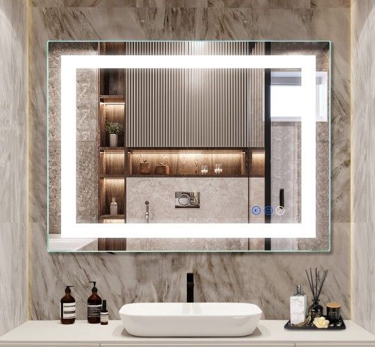 DR. LUX Ultra Bright LED Bathroom Mirror