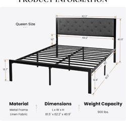 Queen Bed Frame 