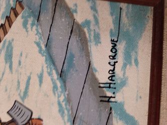 H. Hargrove print - “Frosty”