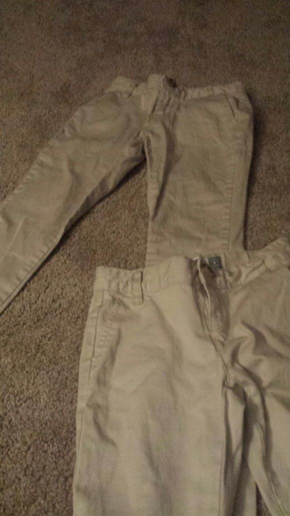 Girls old navy 8 slim school pants