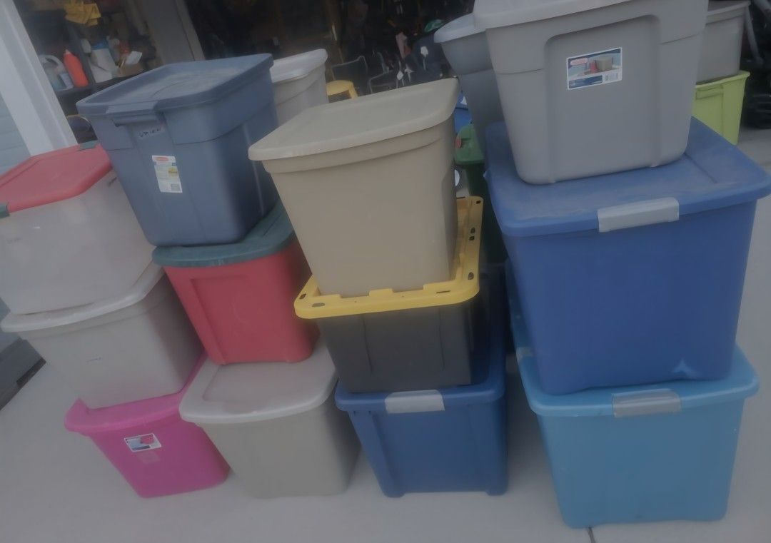 Huge Lot of Storage or Moving Bins