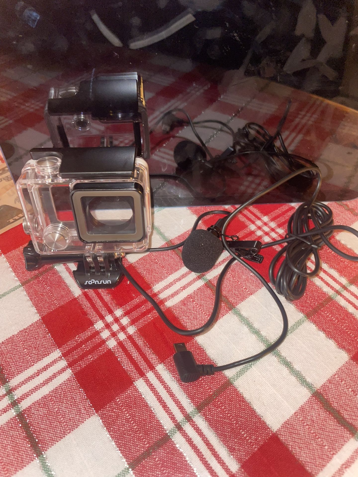GoPro Hero4-3 Mic And Protective Casing