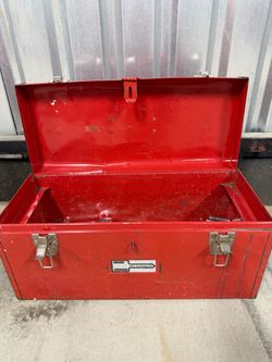 TOOL BOX WITH TOOLS INSIDE
