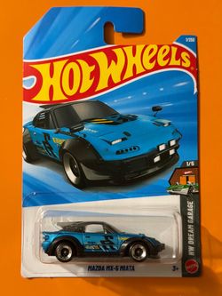 Hot Wheels Mazda MX-5 Miata Custom Blue Widebody JDM - Brand New Sealed