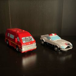 Transformers Ironhide and Prowl