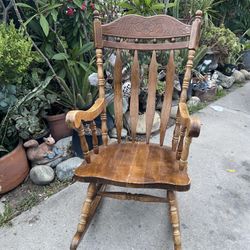 Wood Rocking Chair