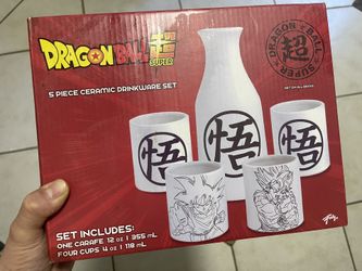 Dragon Ball Z Saki Set Ceramic 