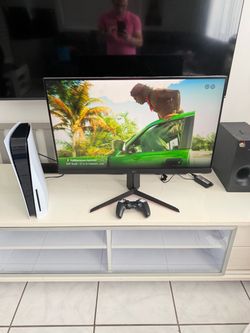 Ps5 disc standard+Lg 165 hz 2k monitor Bundle!