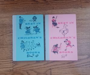 Best in Children's Books vintage 1959/60 books 2 For $7 total