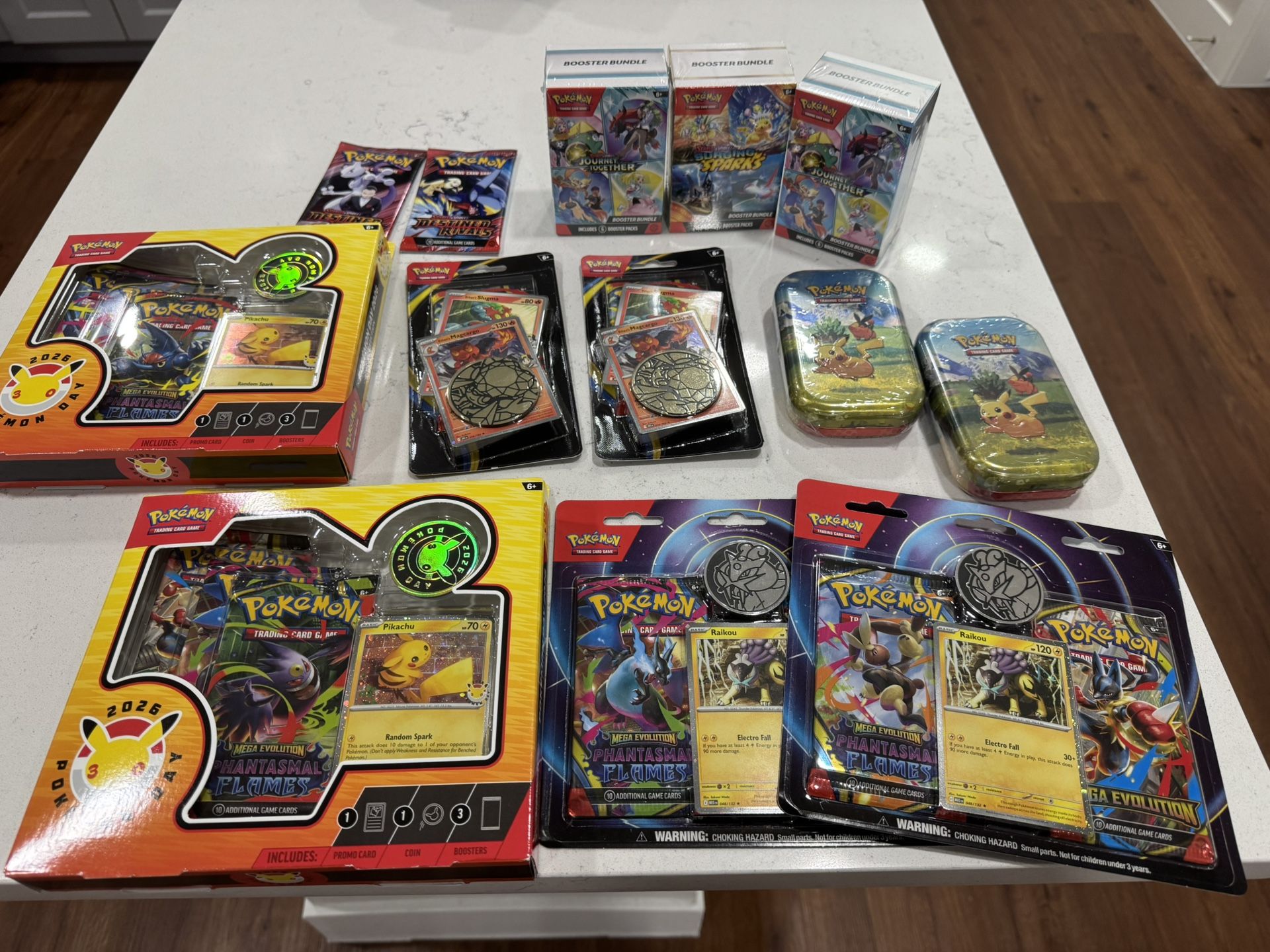 Pokemon Cards Variety. Ascended Heroes, Destined Rivals, Phantasmal Flames, And More