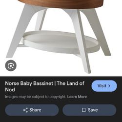 Land Of Nod Norse Bassinet. 