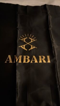 Ambari Black Branded Dust Bag