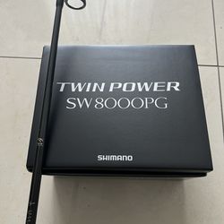 New TwinPower 8000 With Trevala Rod