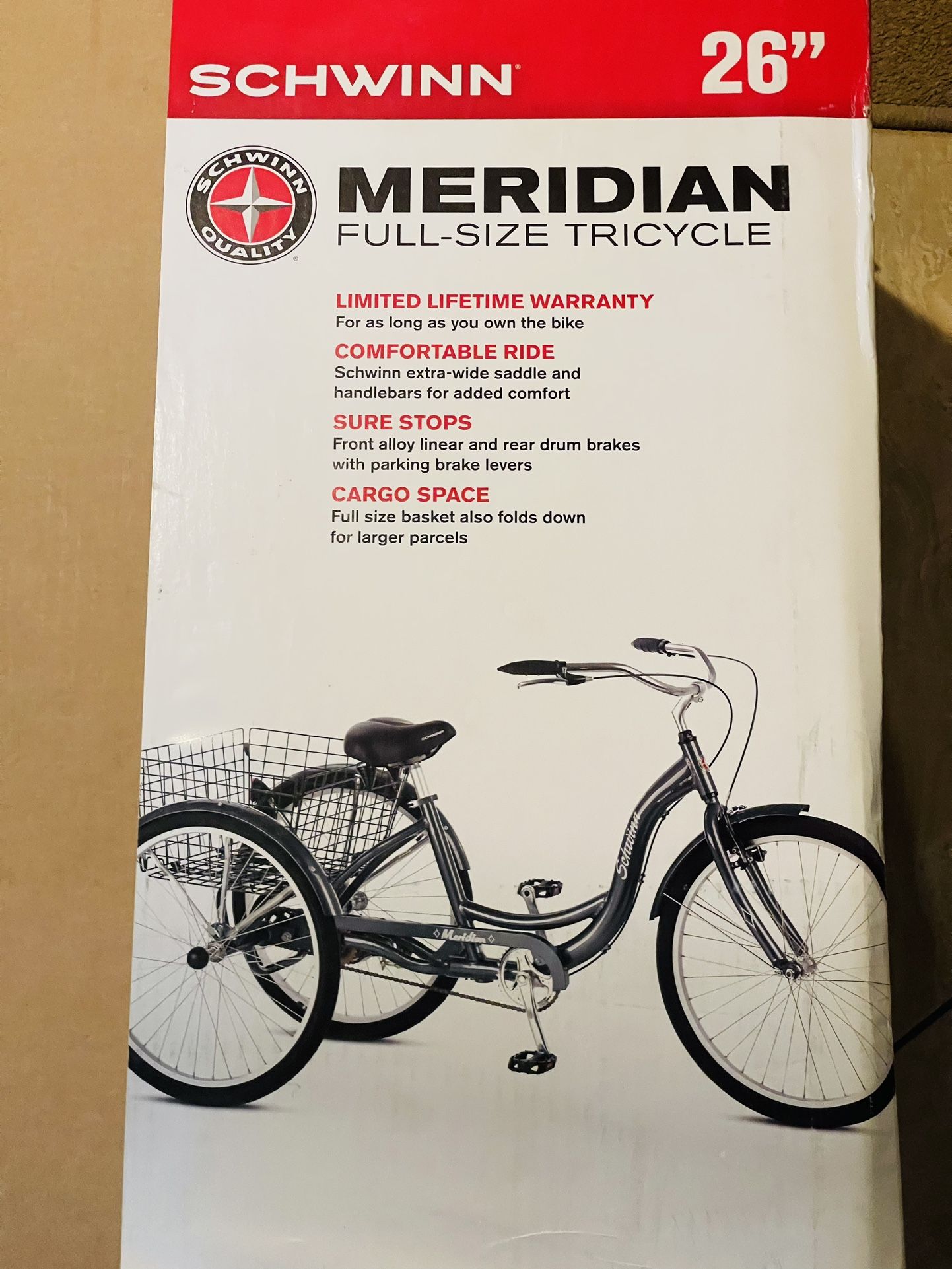 SCHWINN MERIDIAN 26 TRICYCLE for Sale in Garden Grove CA OfferUp