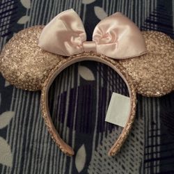 Rose Gold Disney Mickey Ears