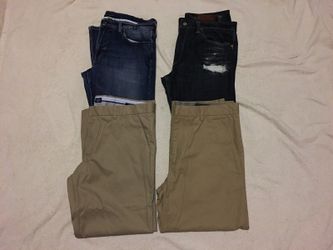 Men’s Jeans and Khaki / Pants - Multiple Sizes