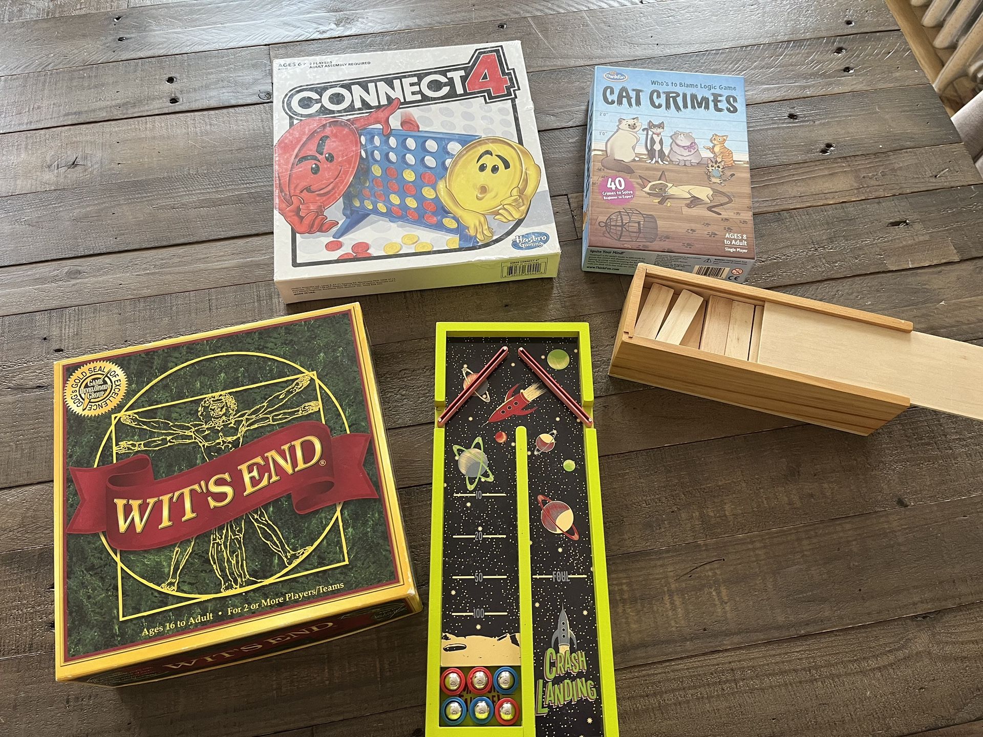 Lot of 5 Games- Perfect for Summer