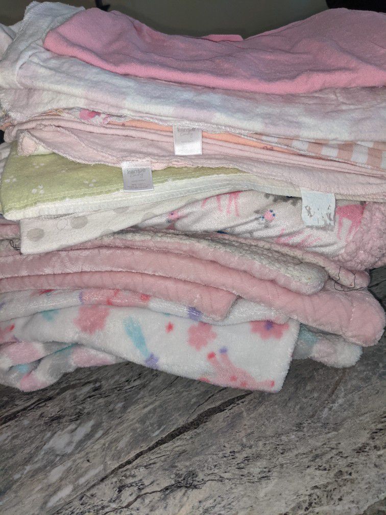 Baby Girl Blankets And Receiving Blankets Free