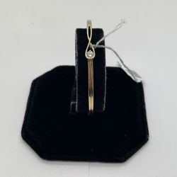 BRACELET 14KT YELLOW GOLD, 11.1 GRAMS, .25ctw NATURAL DIAMOND, 6” LENGHT