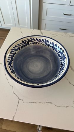 Blue Salad Bowl