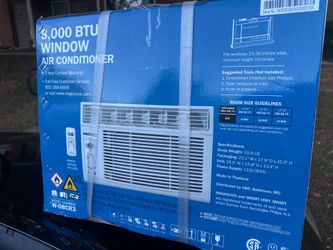 Window unit AC