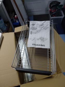 STORKING expandable pull-out cabinet organizer  NEW
