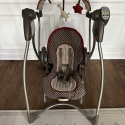 Adorable Graco Baby Swing