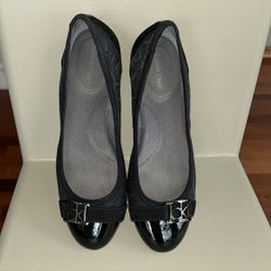 CALVIN KLEIN PAULETTE JAQ/KID/SUE/PAT FLATS - 7M