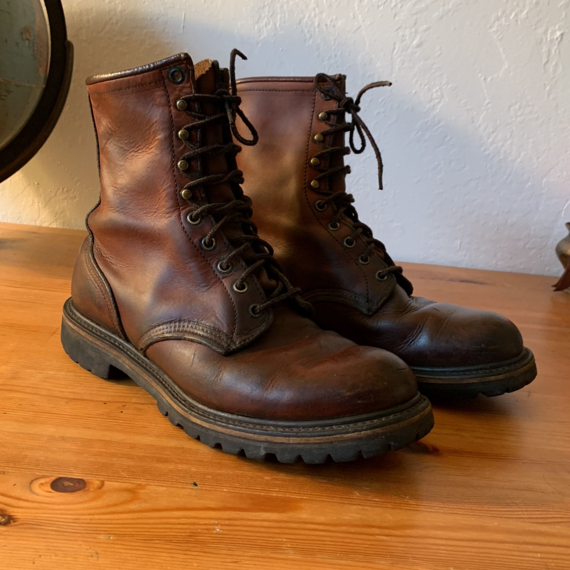 Red Wing Vintage Leather Boots 