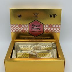 VIP Royal Honey - For Men - 1 Box Of 12 Packets