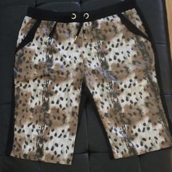 Cheetah Block Shorts For Men 3x (Fits Like A 2X) New With Tags