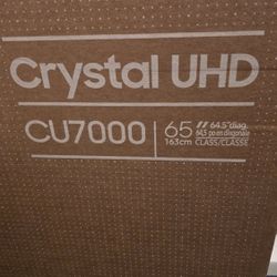 Samsung 65 TV New In Box