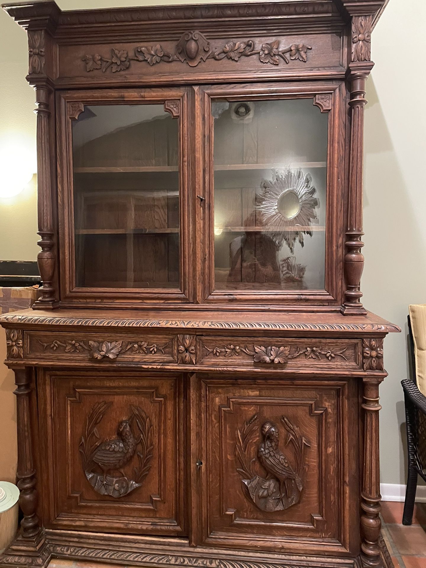 Antique Cabinet/ Hunch