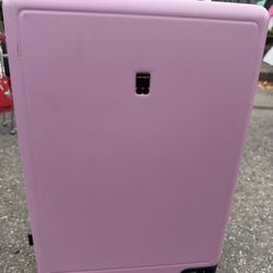 LEVEL8 Pink Hardshell Suitcase w/ Packing Organizers