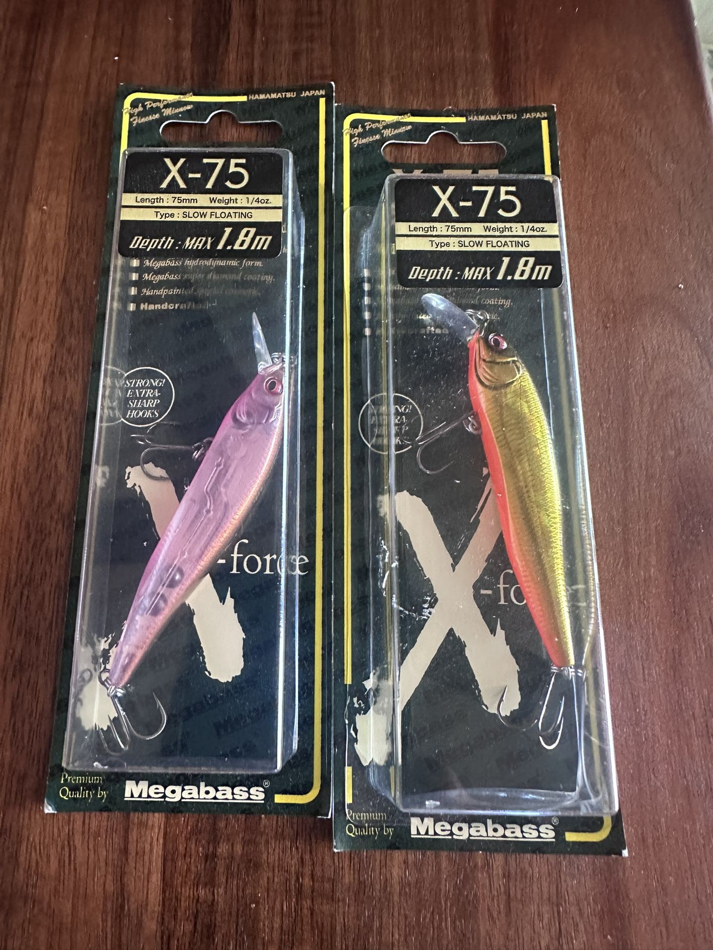 Megabass X75 Nanahan Jerkbaits New 