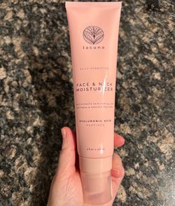 NEW LACUNA DAILY HYDRATION FACE & NECK MOISTURIZER $7!!