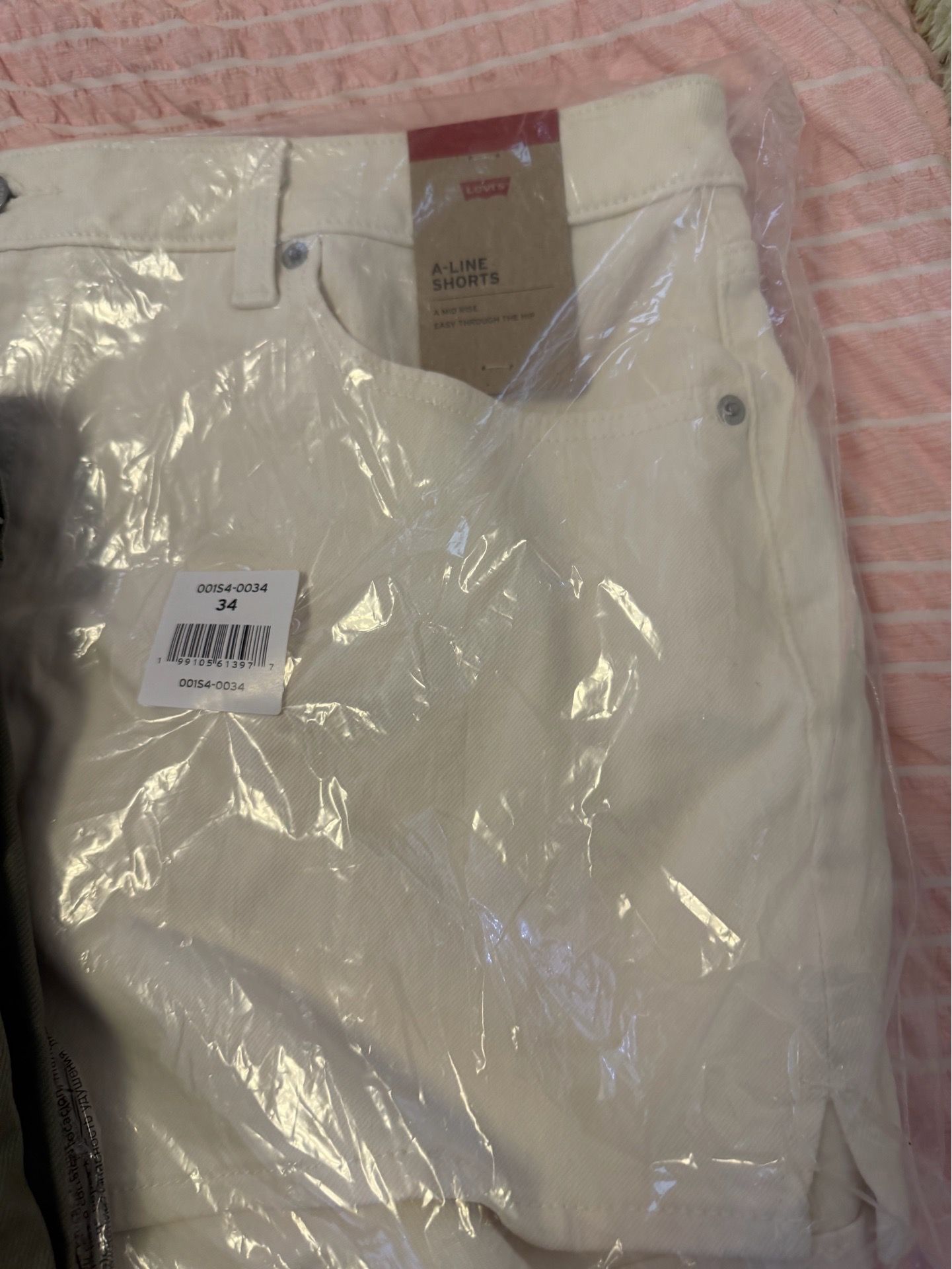 levi’s shorts women new size 34