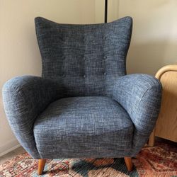 Article Mod Blue Berry Armchair - Like New
