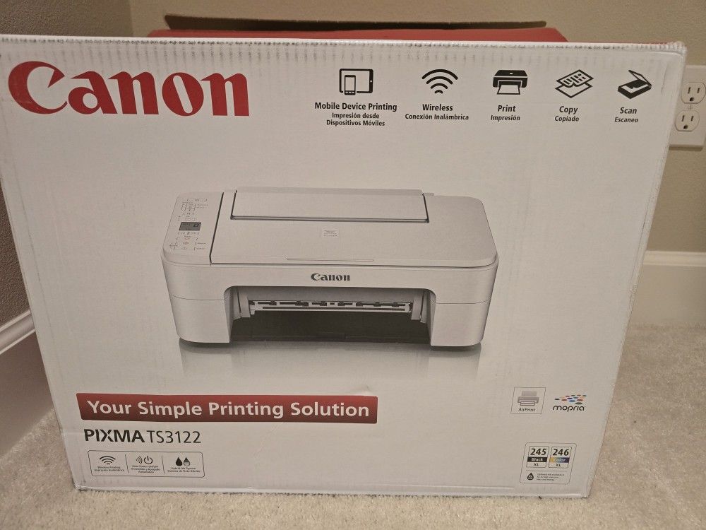 Canon PIXMA TS3122 Wireless Printer
