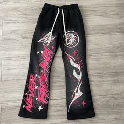 Men Hellstar Sweatpants Size Medium 