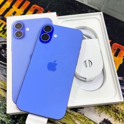 New Blue iPhone 16