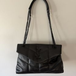 Black Puffy Crossbody/shoulder Bag Dupe