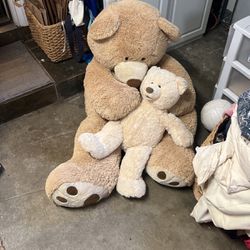 Giant teddy Bear And Little Bear 