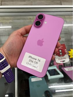 Pink iPhone 16 unlocked cash or $50 down
