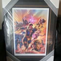 Children Of The Atom X-Men Sideshow Collectibles Art Frame
